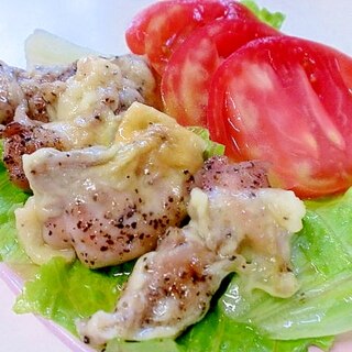 レストランの香り 鶏もものチーズ焼き